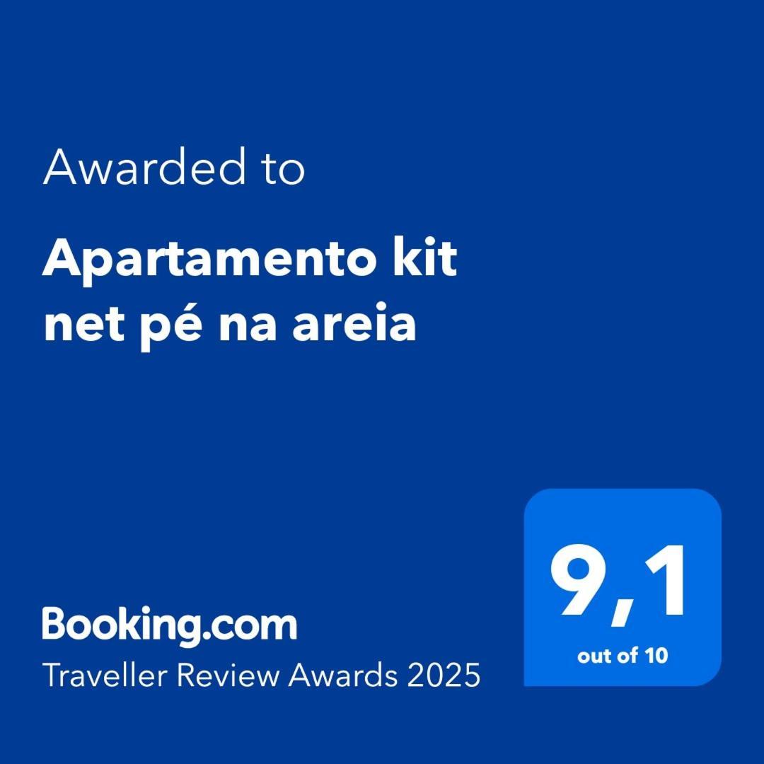Apartamento Kit Net Pe Na Areia 大普拉亚 外观 照片